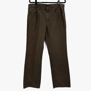 Banana Republic Men’s Brown Straight Leg 100% Cotton Corduroy Pants Size 36